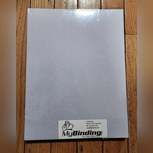 MyBinding Part Number: ITC78.5X11S 7mil PVC Clear Cover 8.5" x 11" Clear Cover
